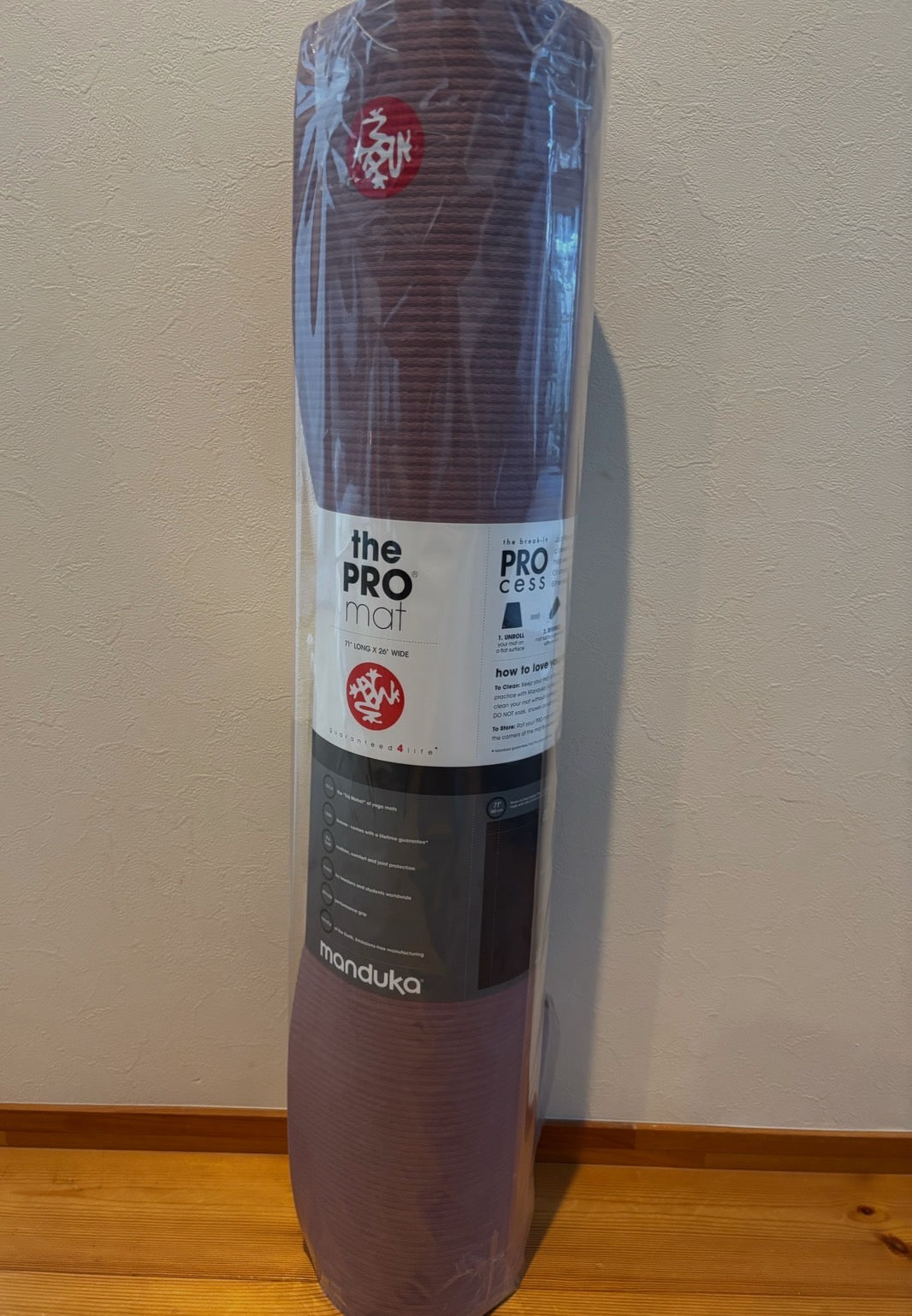 YOGAマット　manduka PRO ヨガマット(6mm)